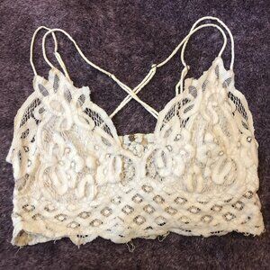 Free People Women's Light Tan Top